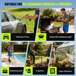 USED YKYI Cordless Pressure Washer Battery Powered, 30 Speed Level, 1200 PSI Portable Power Washer