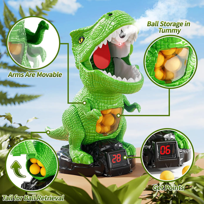 NEW JUKUDAHU Dinosaur Toys for Kids 3-5, Moveable  Game