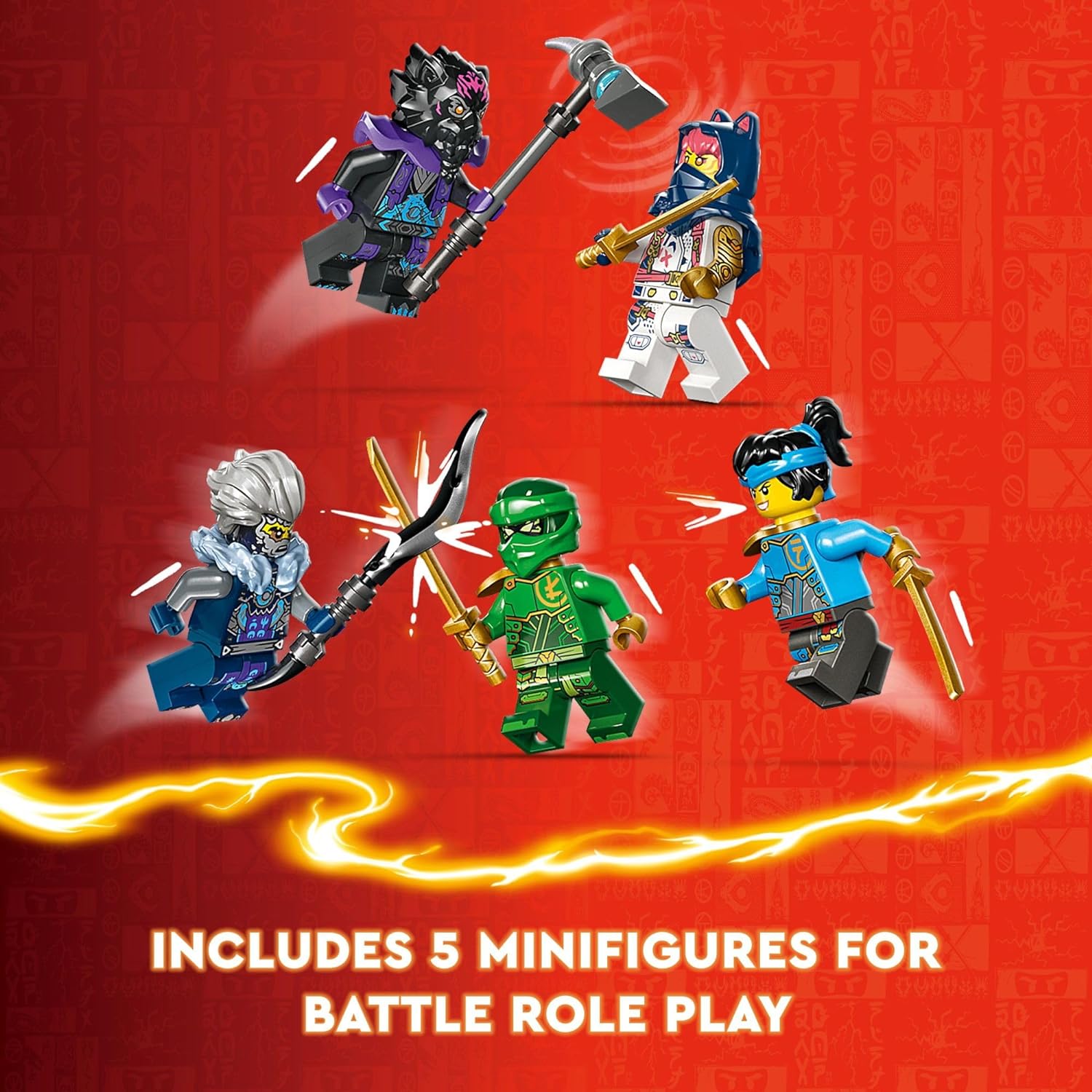 LEGO NINJAGO Egalt The Master Dragon Action Figure Hero Toy Battle Set (71809)