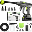USED YKYI Cordless Pressure Washer Battery Powered, 30 Speed Level, 1200 PSI Portable Power Washer