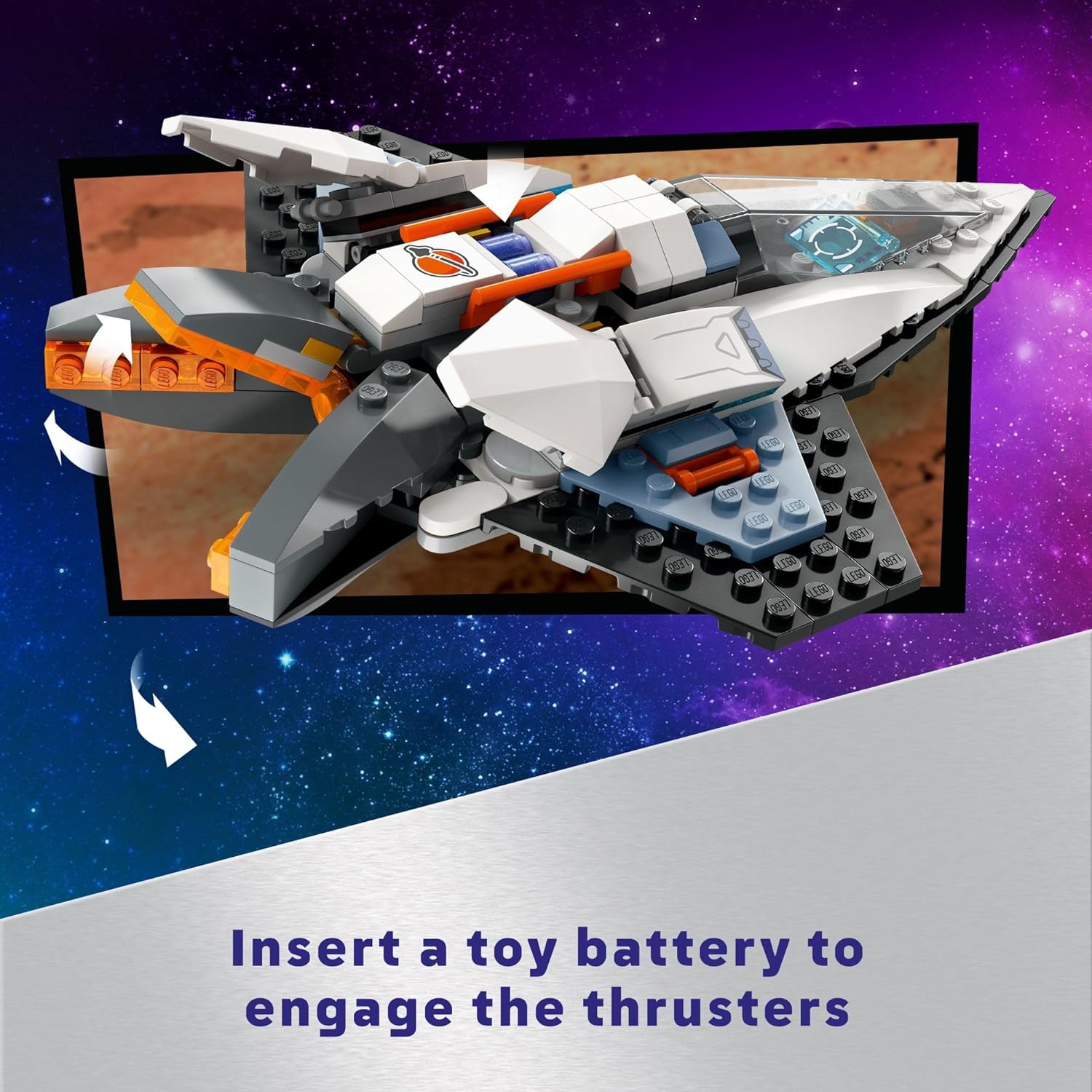 LEGO City Interstellar Spaceship Toy for Kids (60430)