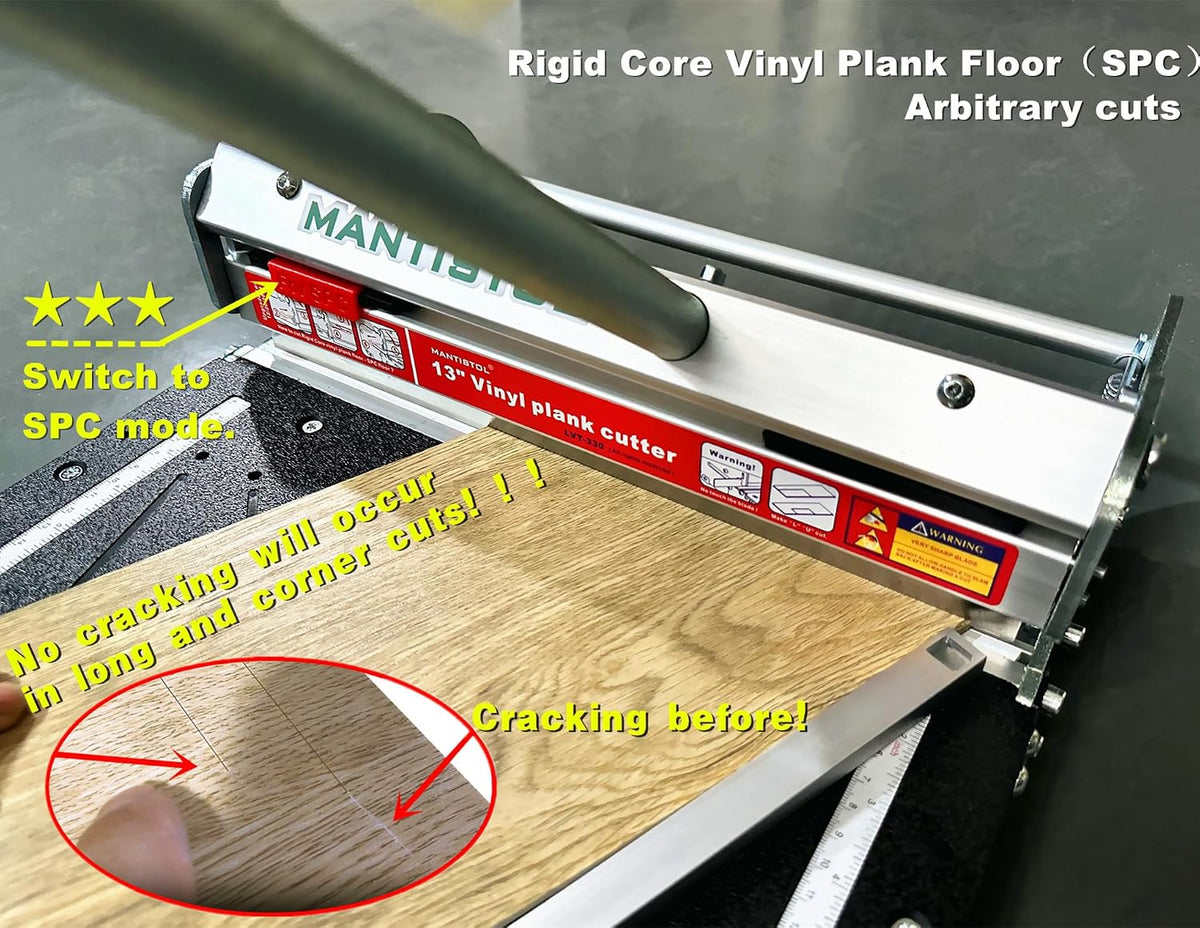 DEMO/UNUSED  MANTISTOL LVP-230 8.9″ Vinyl Floor Cutter