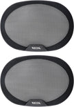 NEW/OPEN BOX Recoil RCX694 Echo Series 6x9 Inch Coaxial Car Speakers 4-Way with Grilles 240W Max, 120W RMS, Polypropylene Cone, Pair