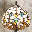 New Miaoke 8'' Stained Glass Lamp Crystal Bead Table Lamp