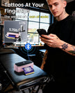 Phomemo TP31 Tattoo Maker -Mini Stencil Printer Machine with 30pcs Transfer Paper, Pink