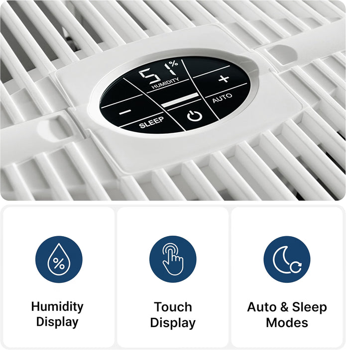 New/Open box Venta LW25 Comfort Plus Humidifier in White - Filter-Free Evaporative Humidifier