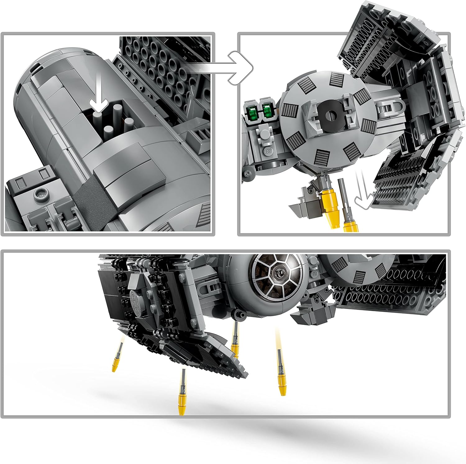 LEGO Star Wars TIE Bomber Model Building Kit (75347)