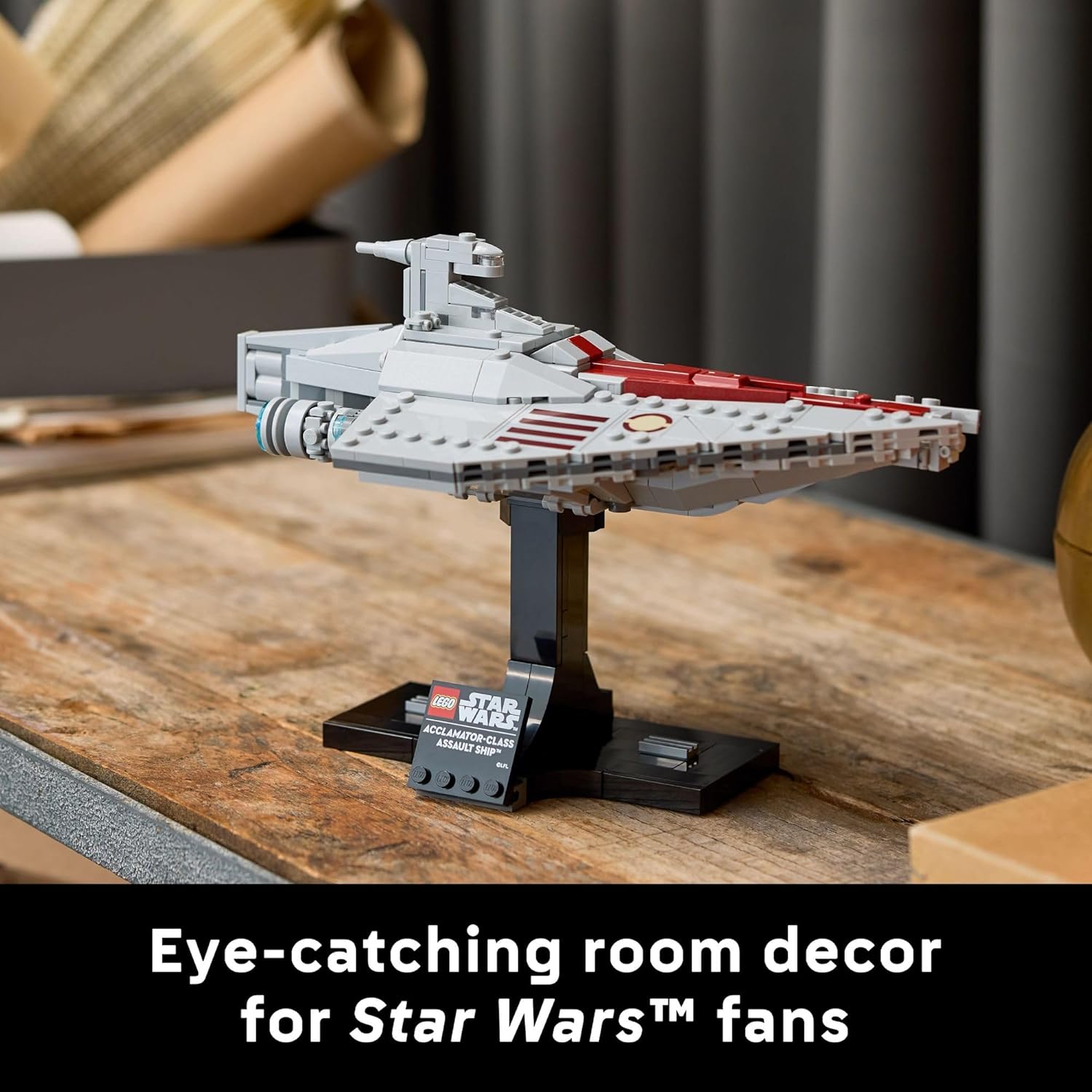 LEGOLego Star Wars: Attack of The Clones Acclamator-Class Assault Ship Building +18(75404)