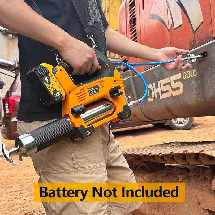 NEW IRONFACE Electric Grease pump for Dewalt 20V Battery ,Cordless (No Battery, Tool Only))