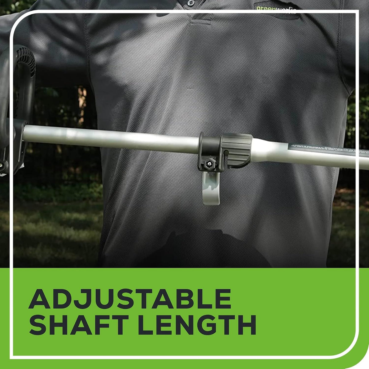 OPEN BOX Greenworks 5.5 Amp 15″ Electric String Trimmer/Edger –Auto Dual Line Feed, Adjustable Handle