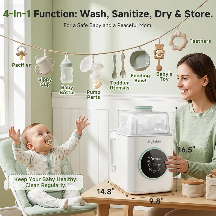 New/Open Box JoyBubba Baby Bottle Washer (Model B402-3211)