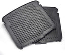 UsKitchen Reversible Grill/Griddle Plates for Cuisinart Griddler GR-150 Deluxe