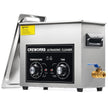 NEW CREWORKS 6L Ultrasonic Cleaner with Heater and Timer, 1.7 Gallon Ultrasonic Cleaning Machine