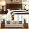 NEW/OPEN BOX Modern Table Lamps Set of 2, TD-LO-152 with USB A+C Charging Ports