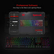 Redragon K582 SURARA RGB Gaming Keyboard, 104 Standard Layout N-Key Rollover Mechanical Keyboard