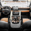 18 lbs Large Dog Car Seat Pet Center Console (Width 9in) Seat Puppy Cat Travel Portable Booster