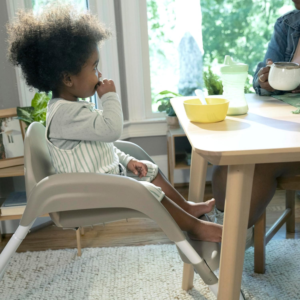 Ingenuity Full Course 6-in-1 High Chair - Baby to 5 Years Old, 6 Convertible Modes, 2 Dishwasher Safe Trays - Astro
