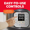 OPEN BOX/NEW Instant Pot Duo 7-in-1 Electric Pressure Cooker, Slow Cooker, Rice Cooker, Steamer, Saute, Yogurt Maker, Warmer & Sterilizer, Includes Free App with over 1900 Recipes, Stainless Steel, 3 Quart