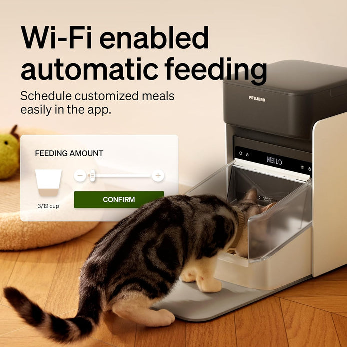 NEW/OPEN BOX PETLIBRO RFID Automatic Cat Feeder with Collar Tag Sensor PLAF301