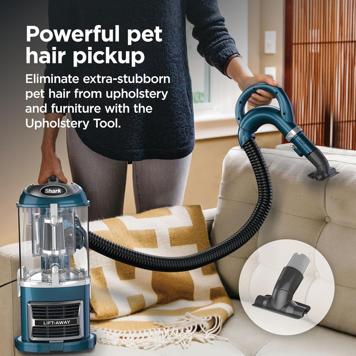 DEMO/ LIKE NEW Shark Navigator Lift-Away Vacuum, Self-Cleaning, HEPA, Teal, ZU503AMZ