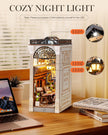 Rolife DIY Book Nook Wonderland Miniature Dollhouse Arcade Dating Kit 3D Wooden Puzzle TGB10