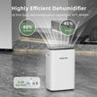 HOGARLABS PD08G-20 Smart Dehumidifiers for Home and Basements