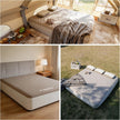 Naturehike Inflatable Mattress with Matte Surface and Built-in Pump 205 x 155 x 30 cm (for 2 People)