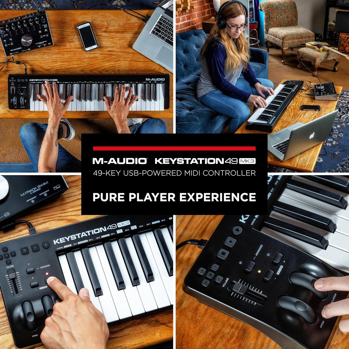 M-AUDIO Keystation 49 MK3 USB MIDI Controller