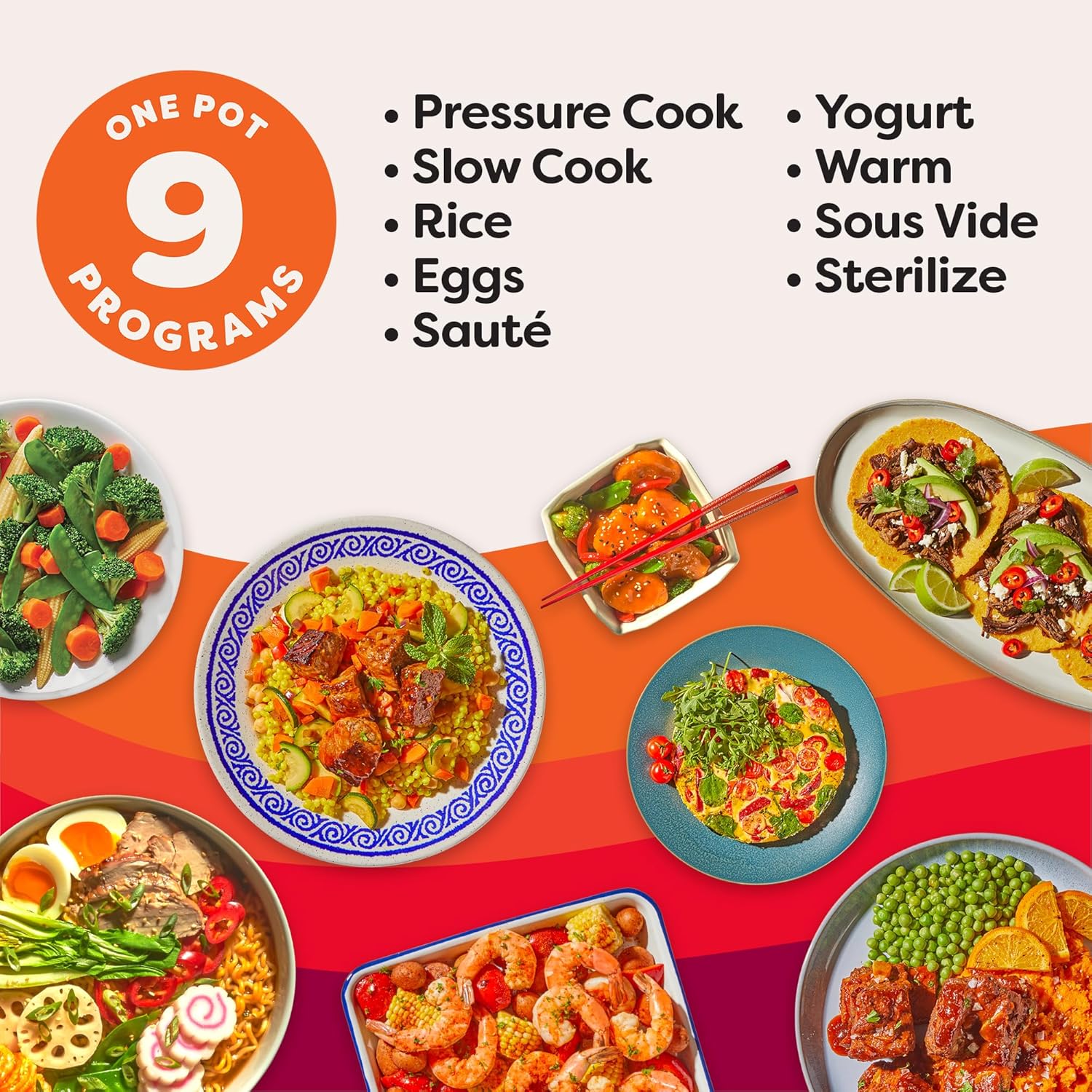 Instant Pot Duo Plus 9-in-1 Multicooker, Pressure Cooker, Slow Cook Stainless Steel, 6 Quarts
