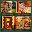 ROKR 3D Puzzle for Adults Christmas Style Dream Gift Factory Wooden Model Kit (EAB01)