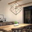 New Artika Modern Mid Century Chandelier Farmhouse Black and Silver