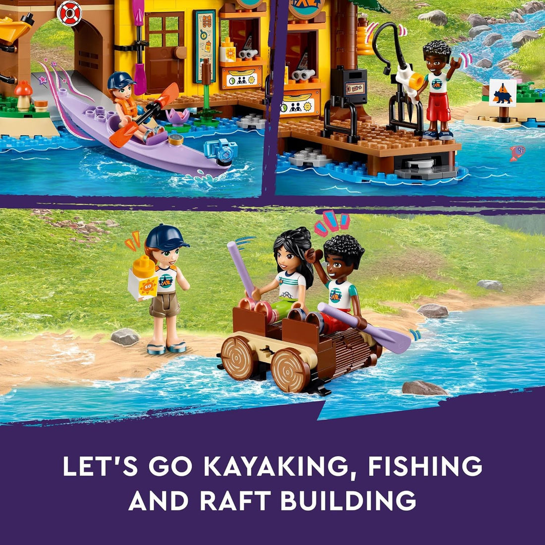 LEGO Friends Adventure Camp Water Sports Outdoor Toy (42626)