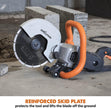 Evolution Power Tools R230DCT - 9 in Concrete Saw (Circular Saw, Angle Grinder) - 15A Motor, No Gas - Incl Diamond Masonry Blade