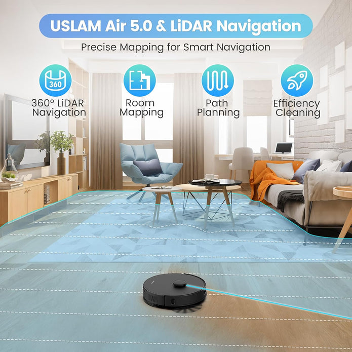 AIRROBO Robot Vacuum and Mop Combo, Self-Emptying T20+