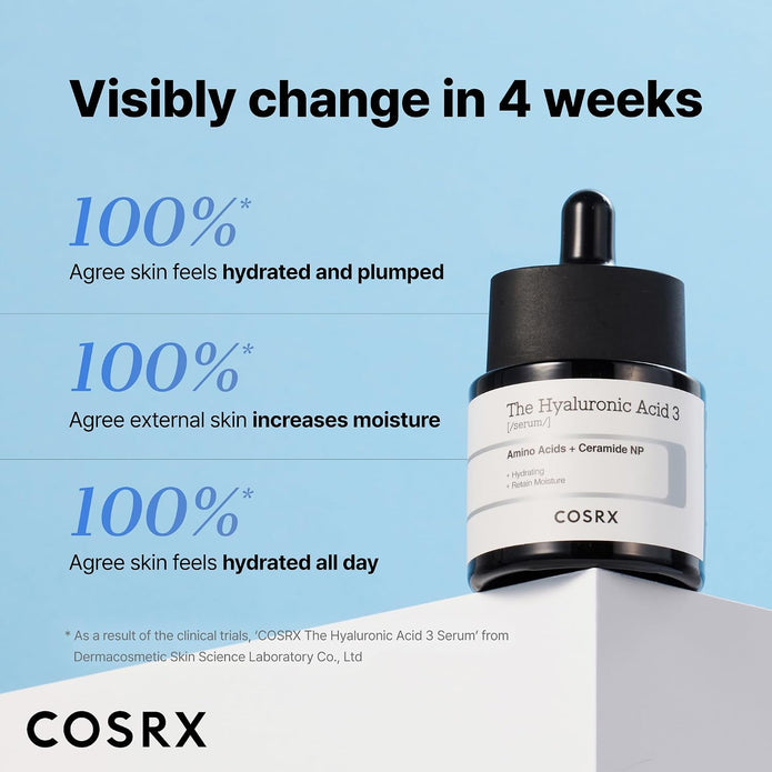 Cosrx The Hyaluronic Acid 3 Serum Serum Unisex 0.67 oz