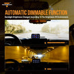 Auxbeam 8 Gang Switch Panel BA80 Automatic Dimmable LED Touch Control Panel Box Electronic Relay System Car Touch Switch Box Universal for Truck ATV UTV Boat Marine SUV Caravan
