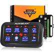 Auxbeam 8 Gang Switch Panel BA80 Automatic Dimmable LED Touch Control Panel Box Electronic Relay System Car Touch Switch Box Universal for Truck ATV UTV Boat Marine SUV Caravan