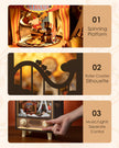 Rolife 3D Wooden Puzzles DIY Book Nook Kit 16