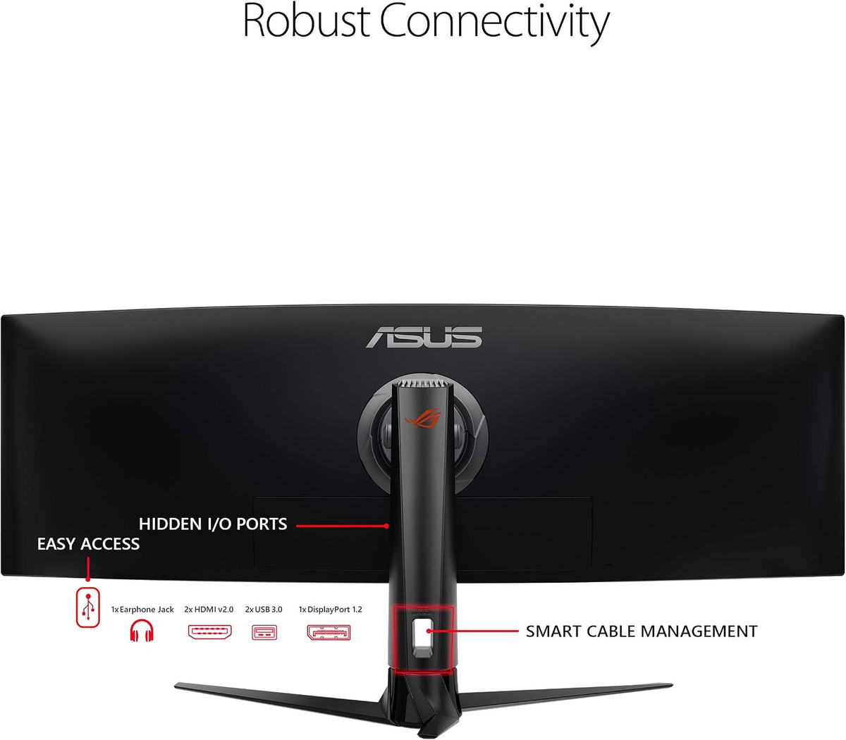 ASUS ROG XG49VQ 49 Inch 1080p 144Hz Ultrawide Curved Gaming Monitor