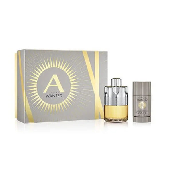 Azzaro Wanted Gift Set 100ml Eau De Toilette + 75ml Deodorant Stick