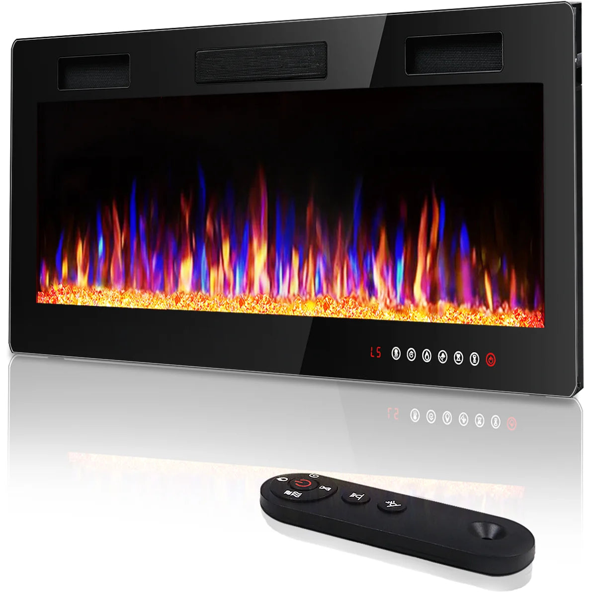 DEMO MODEL 30 inch Ultra-Thin and Silence Linear Fireplace