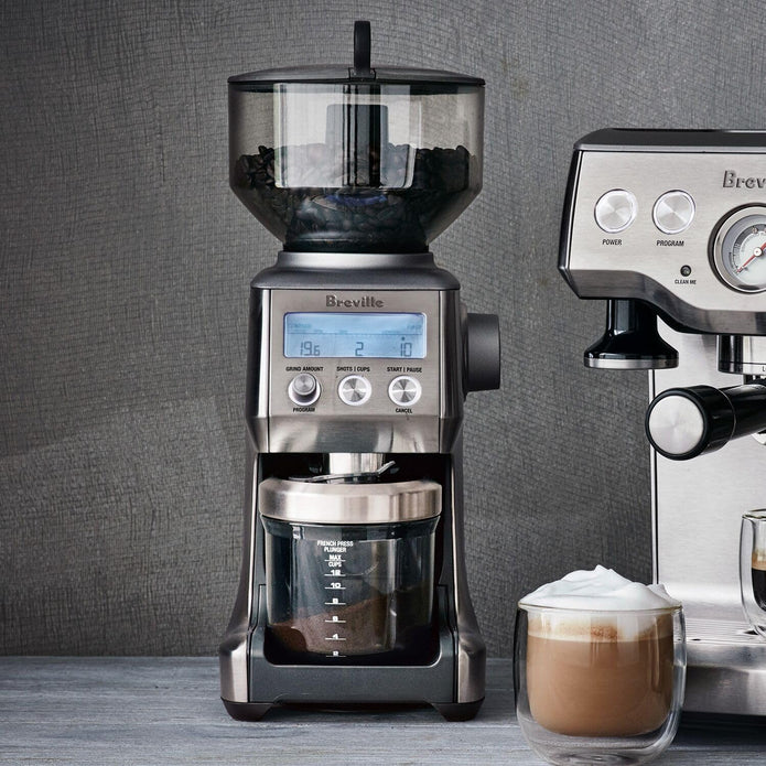 Breville BCG820BSS Smart Grinder Pro Coffee Bean Grinder, Brushed Stainless Steel