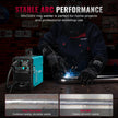 Bestarc 145Amp MIG Welder, 110V 220V Flux Core MIG/Lift TIG/Stick 4 in 1 Welder Machine