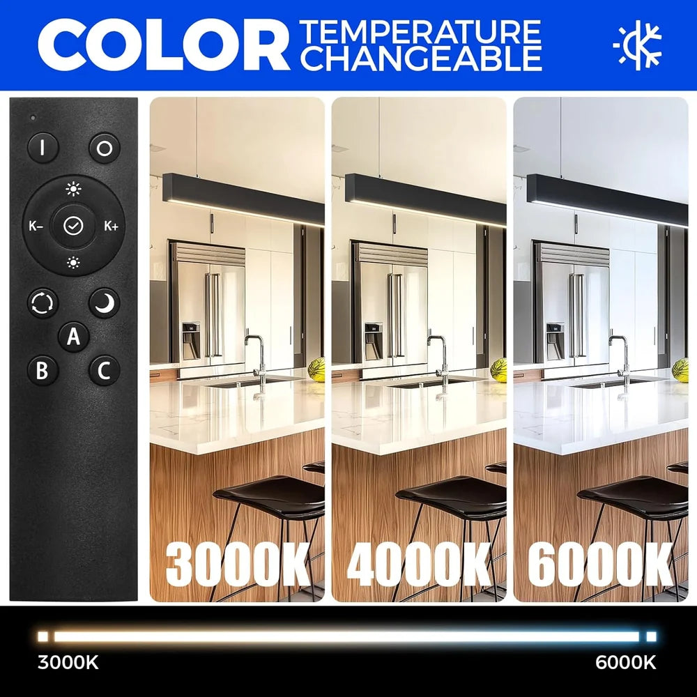 Barrina 3575 Remote Series 2nd-Generation 40W LED Linear Lights 4FT 3000K - 6000K 4000LM