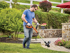 BLACK+DECKER 40V MAX String Trimmer and Edger Kit, Cordless, 13 inch, 2-in-1, Battery and Charger Included (LST140C)