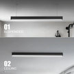 Barrina 3575 Remote Series 2nd-Generation 40W LED Linear Lights 4FT 3000K - 6000K 4000LM