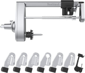 Spiralizer Attachment Compatible with KitchenAid Stand Mixer Packed with Peel, Core and Slice, Vegetable Slicer (Not KitchenAid Brand Spiralizer) (7 Blades)