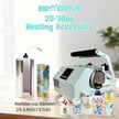 BetterSub Tumbler Mug Heat Press Machine 30 OZ 20 OZ 16 OZ Sublimation Straight Skinny Tumbler Mug Sublimation Print 11 OZ 15 OZ Sublimation Mug Heat Transfer (Teal)