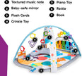 Baby Einstein 4-in-1 Kickin' Tunes Music and Language Play Gym and Piano Tummy Time Activity Mat