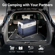 BODEGACOOLER 12 Volt Portable Refrigerator,64 Quart Car Fridge Dual Zone -4℉-68℉,60L Car Freezer APP Control